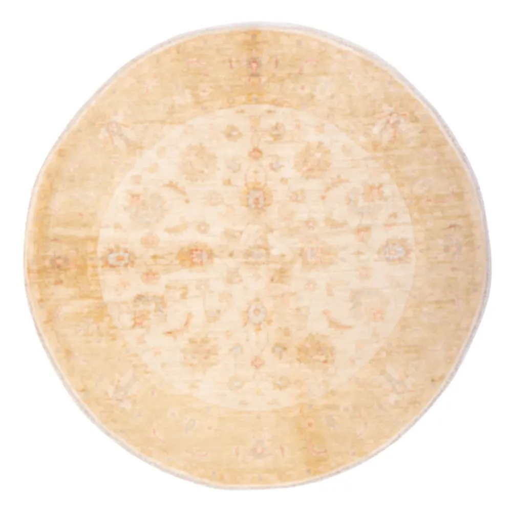Ziegler Teppich rund - 150 x 149 cm - beige