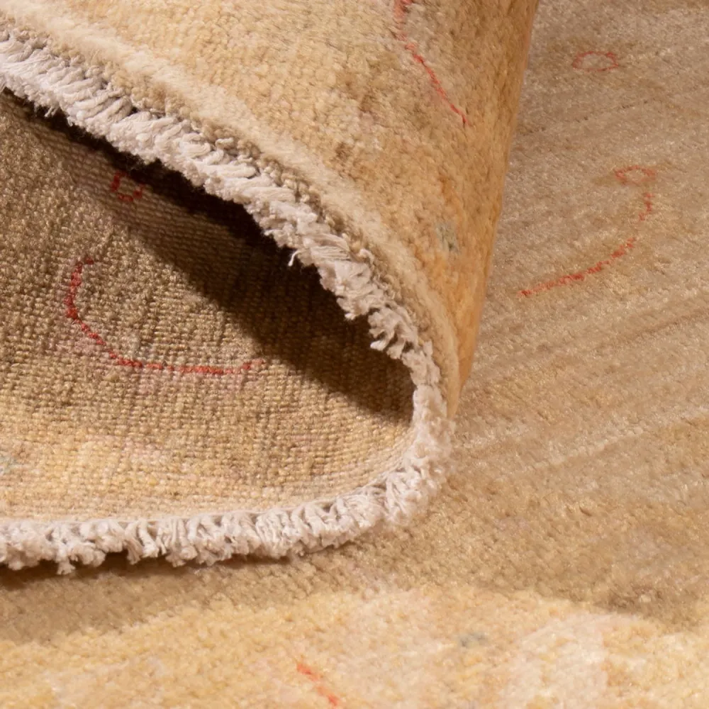 Ziegler Teppich rund - 150 x 149 cm - beige