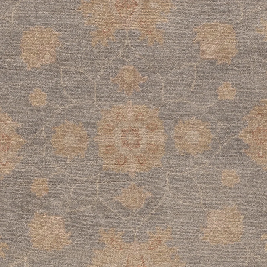 Ziegler Teppich rund - 200 x 195 cm - blau