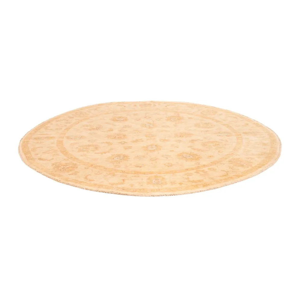 Ziegler Teppich rund - 200 x 198 cm - beige