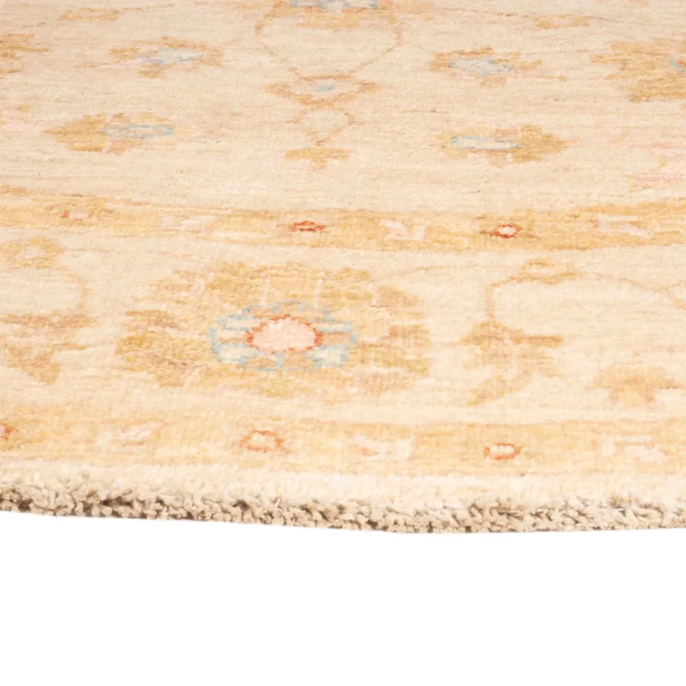 Ziegler Teppich rund - 200 x 199 cm - beige