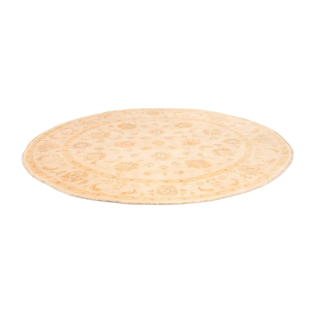 Ziegler Teppich rund - 200 x 199 cm - beige