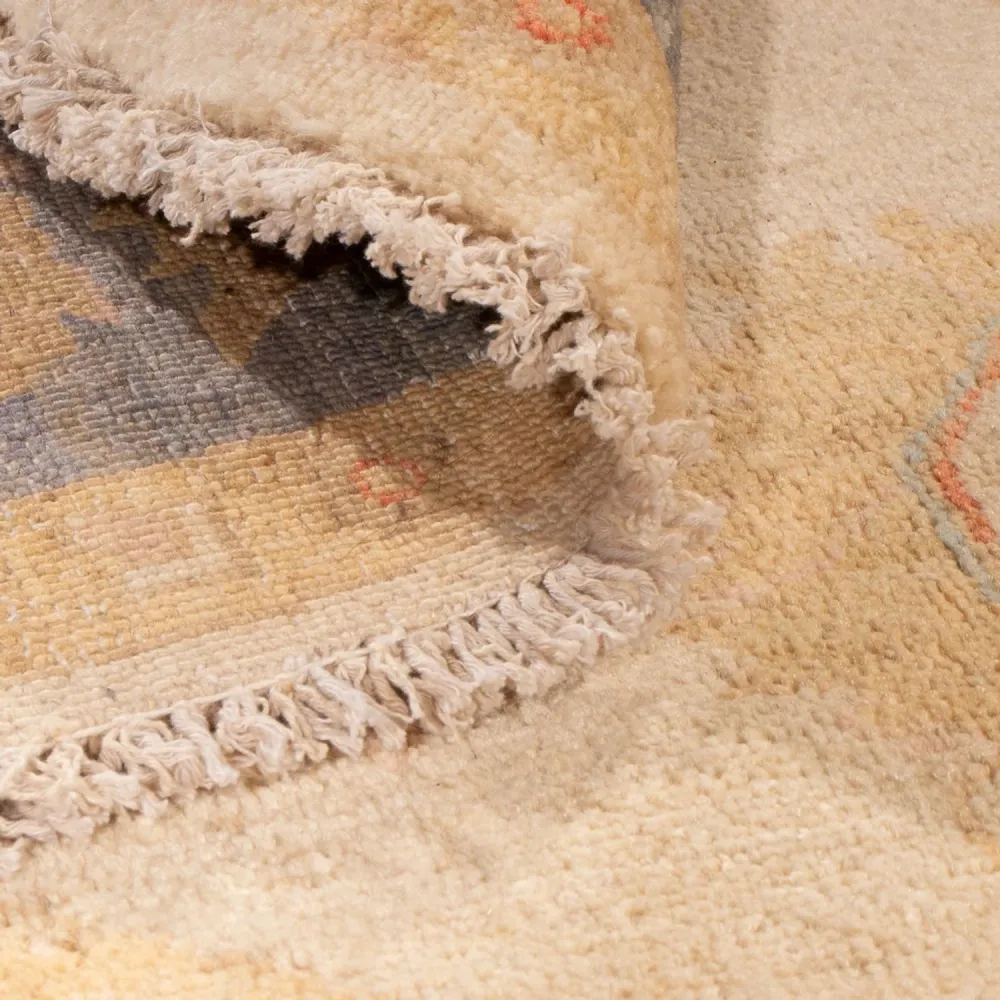 Ziegler Teppich rund - 202 x 200 cm - beige