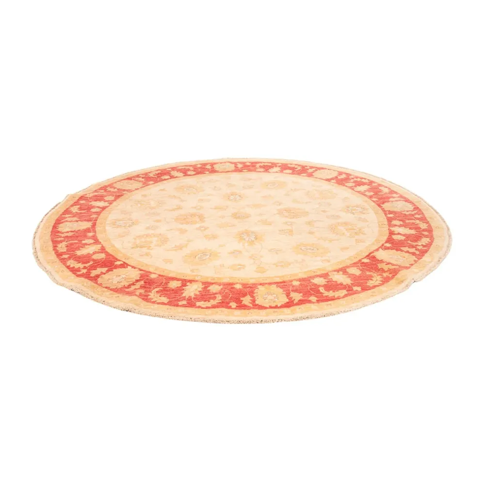 Ziegler Teppich rund - 203 x 198 cm - beige
