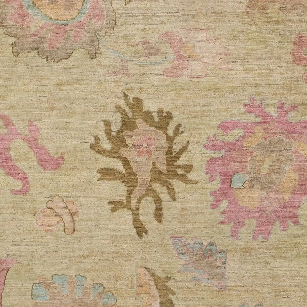 Ziegler Teppich - Usak - 281 x 200 cm - minzgrün