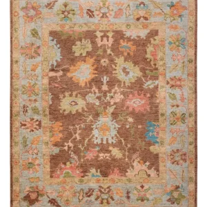 Ziegler Teppich - Usak - 298 x 244 cm - dunkelbeige