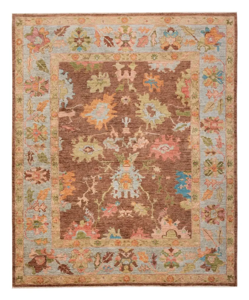 Ziegler Teppich - Usak - 298 x 244 cm - dunkelbeige