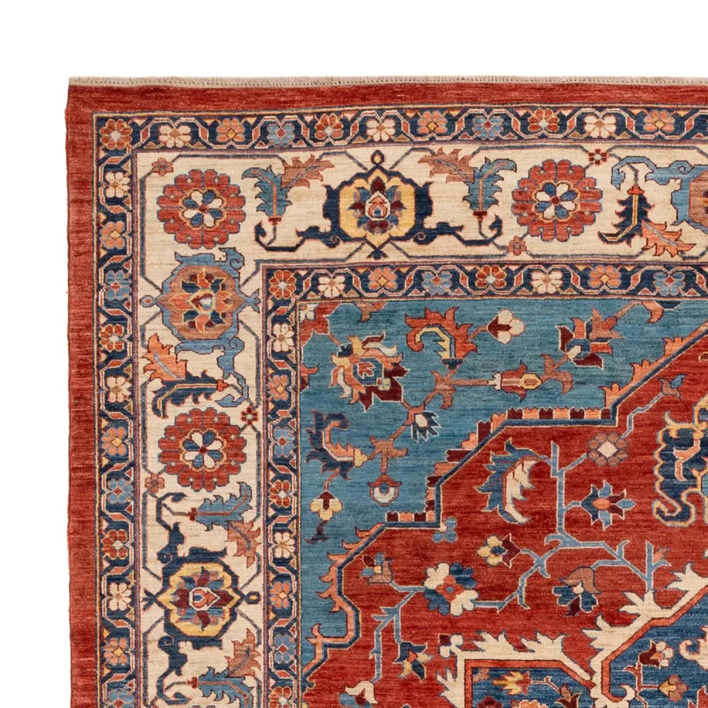 Ziegler Teppich - Usak - 313 x 254 cm - rot