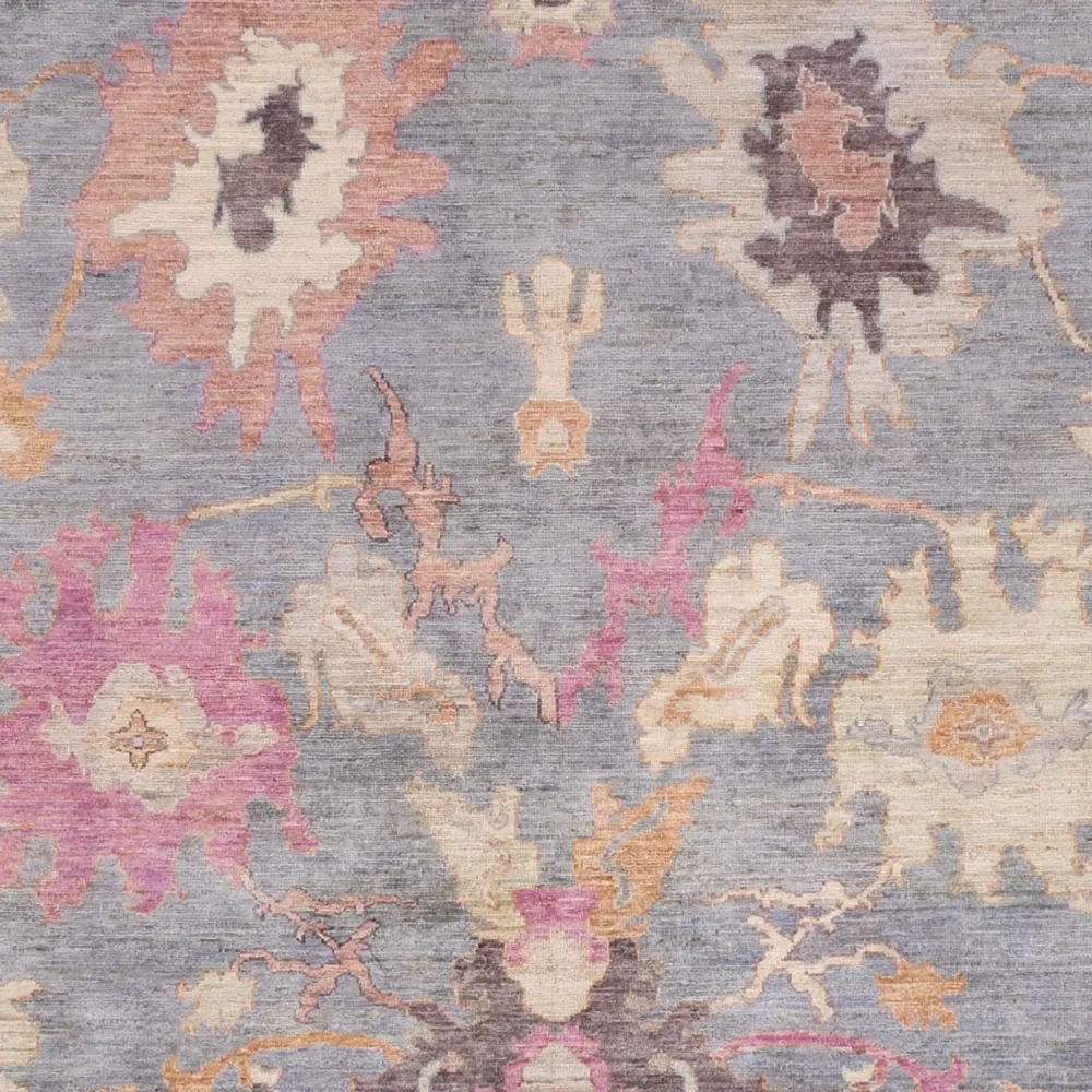 Ziegler Teppich - Usak - 338 x 247 cm - hellblau