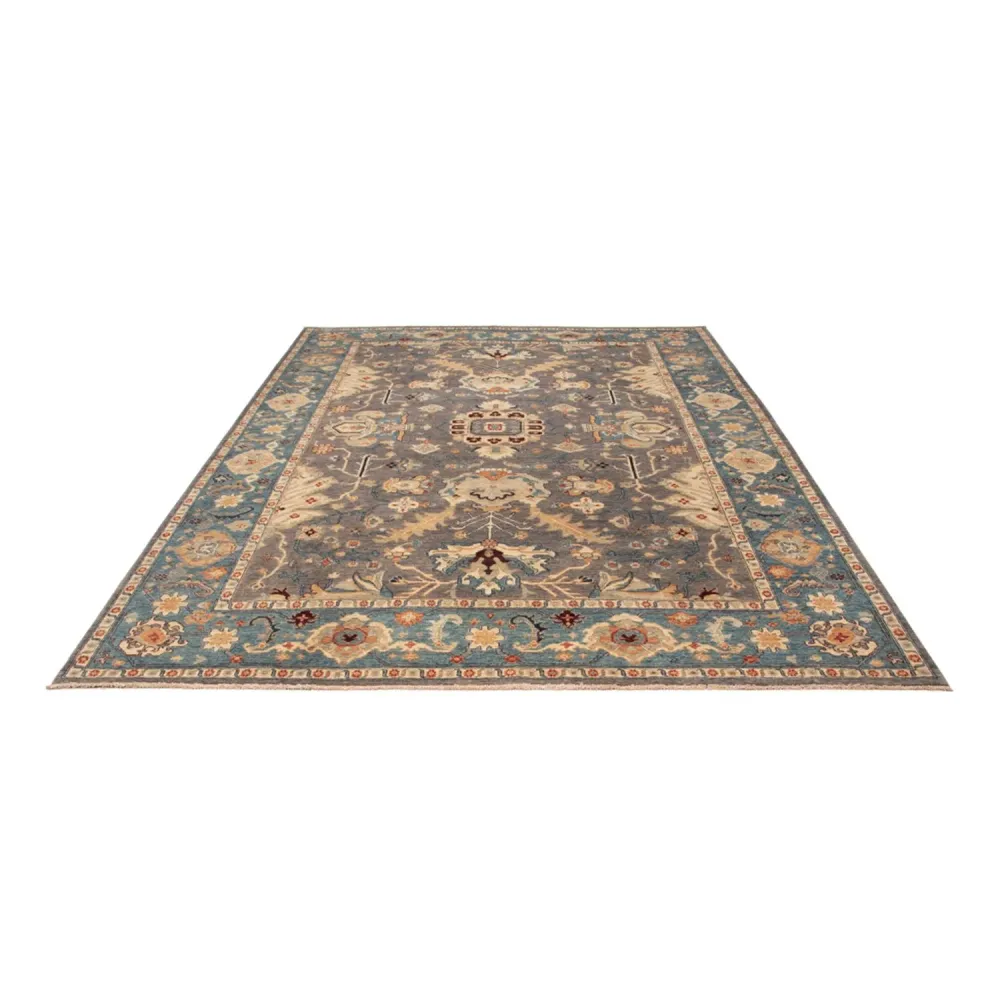 Ziegler Teppich - Usak - 341 x 251 cm - dunkelblau