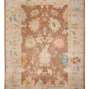 Ziegler Teppich - Usak - 343 x 243 cm - dunkelbeige