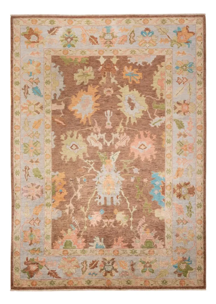 Ziegler Teppich - Usak - 343 x 243 cm - dunkelbeige