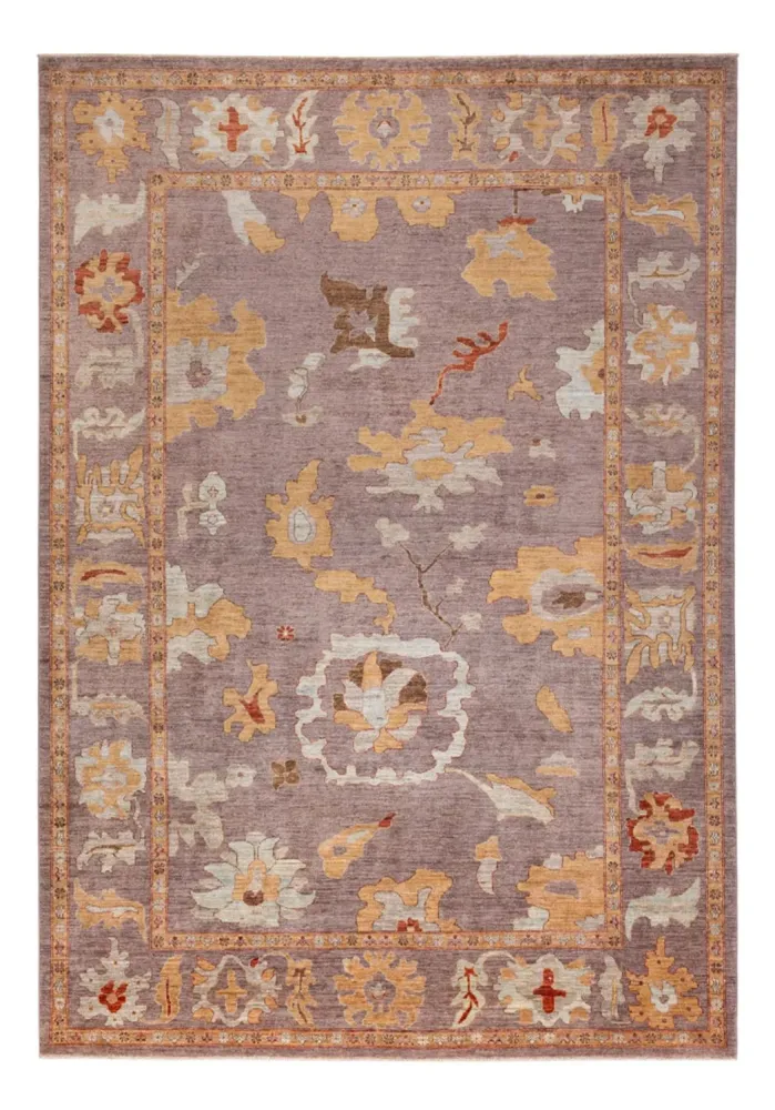 Ziegler Teppich - Usak - 349 x 247 cm - dunkelblau