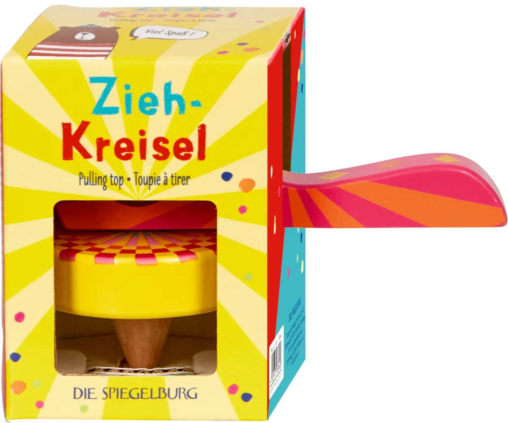 Zieh-Kreisel - Bunte Geschenke, sort.