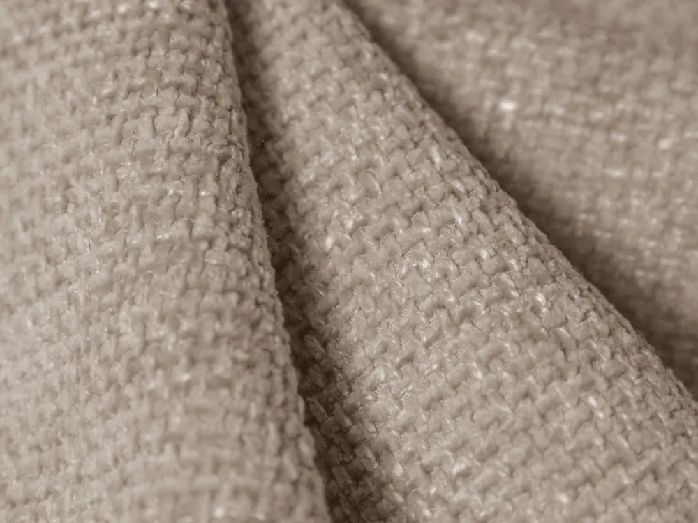 2-sitziger linksseitiger Sessel MILEY beige samtweich