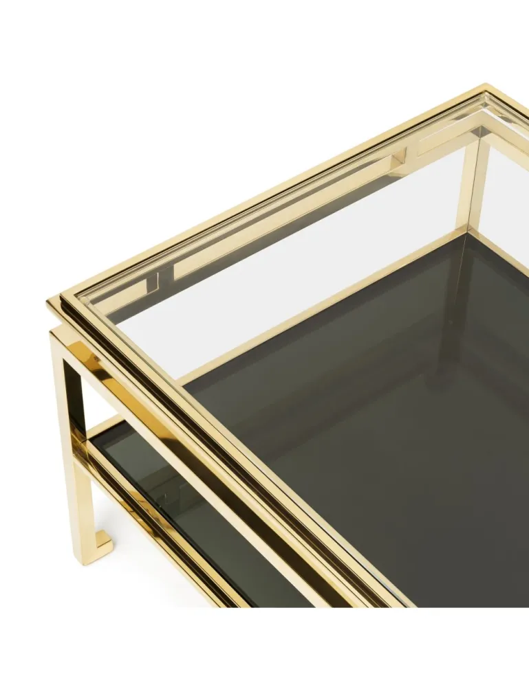 Abhika Beistelltisch Holly Gold | H 38 cm