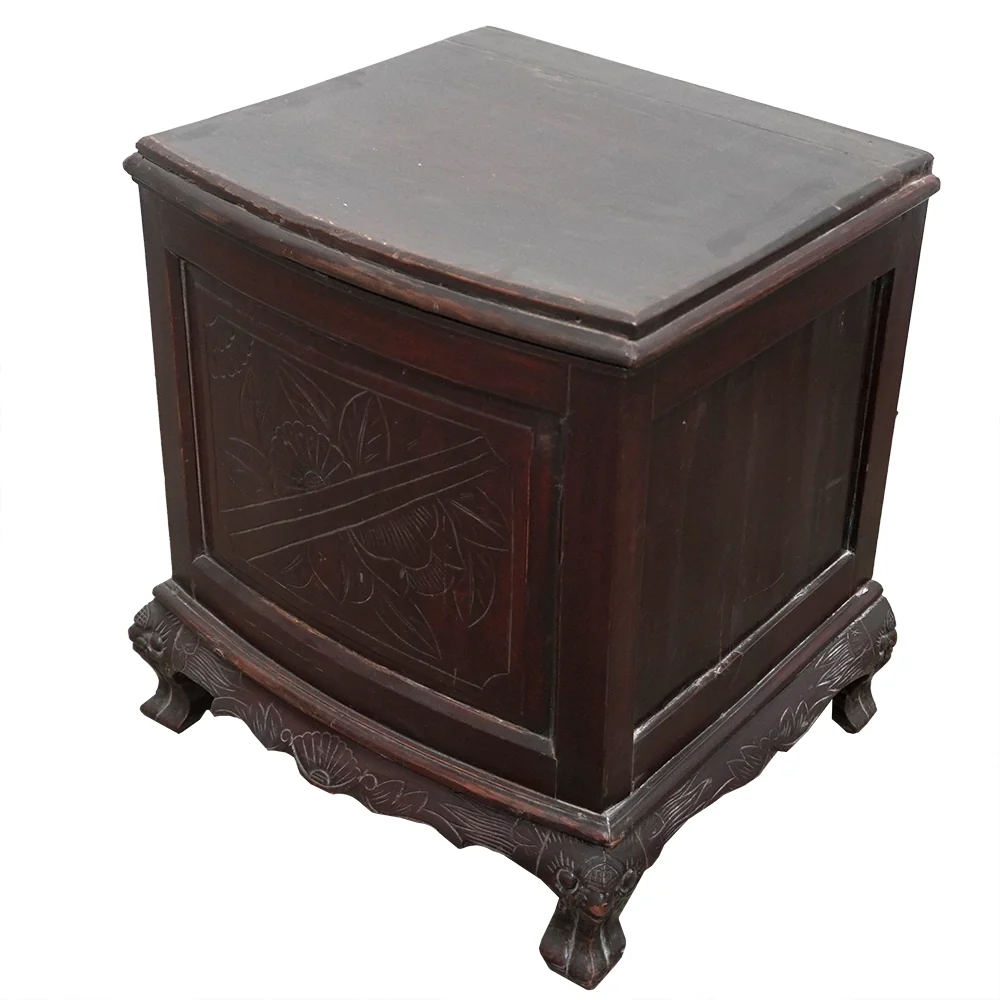 antik chinesische Möbel alt Holz Truhe für Toilette