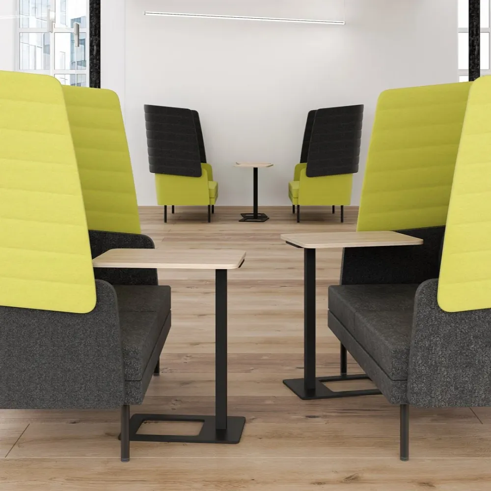Beistelltisch aus Holz und Metall ǀ MOBI
