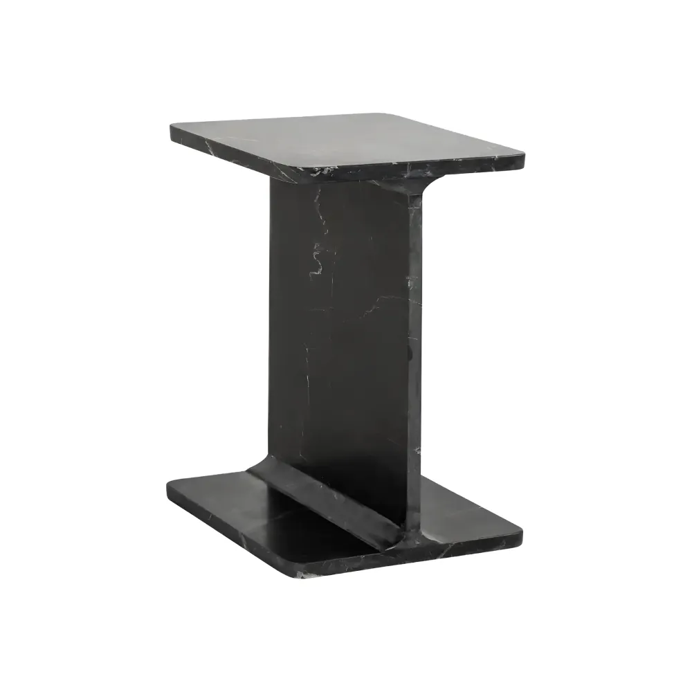 Beistelltisch BENSON schwarzer Marmor