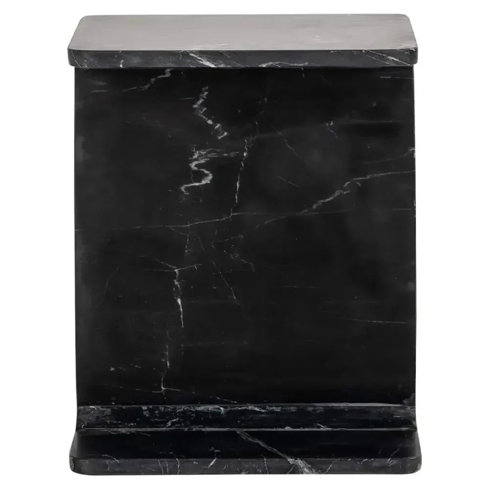 Beistelltisch BENSON schwarzer Marmor