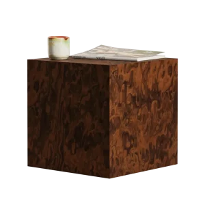 Beistelltisch CUBE California Burl