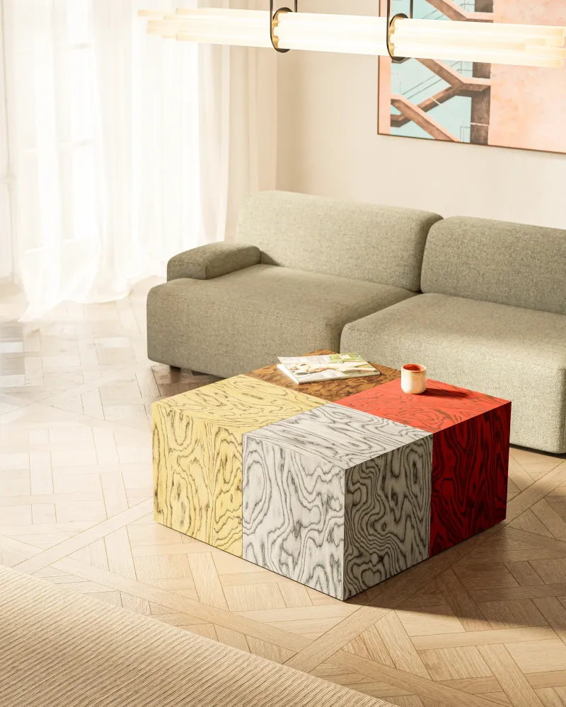 Beistelltisch CUBE Sottsass