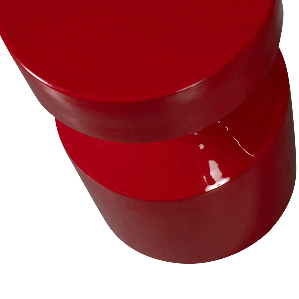 Beistelltisch FERRY rot