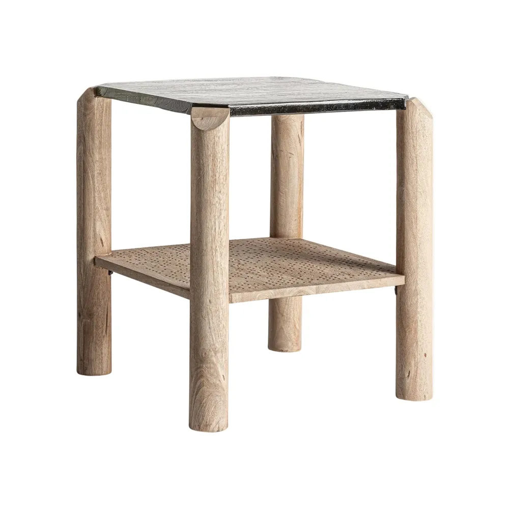 Beistelltisch JACQUARD Mango-Holz