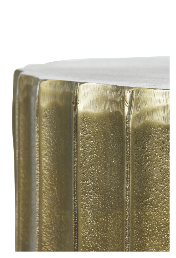 Beistelltisch KAVANGO antik bronze Ø45x39cm