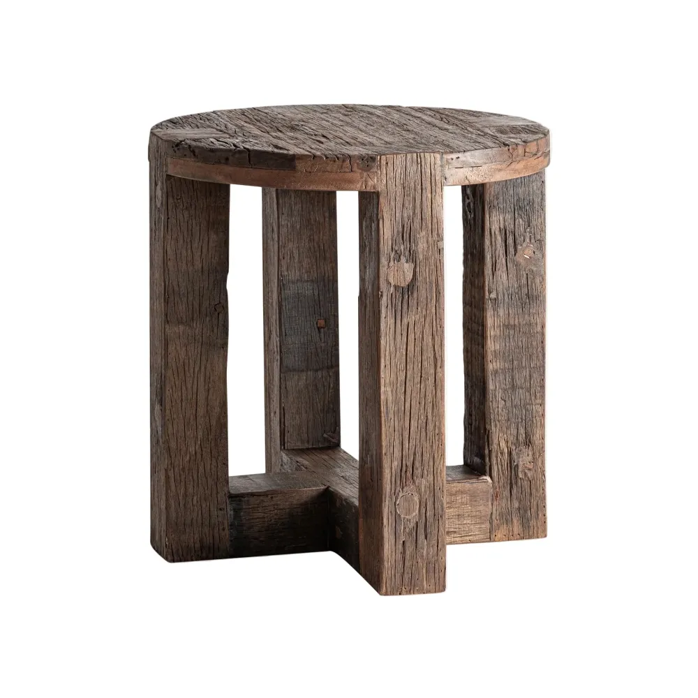 Beistelltisch LOSSE aus recyceltem Holz