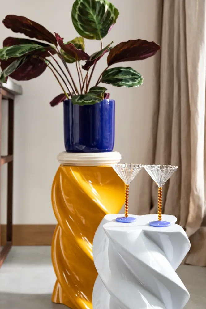 Beistelltisch MARSHMALLOW hellblau