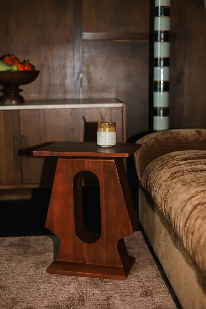 Beistelltisch PILASTER Mango-Holz