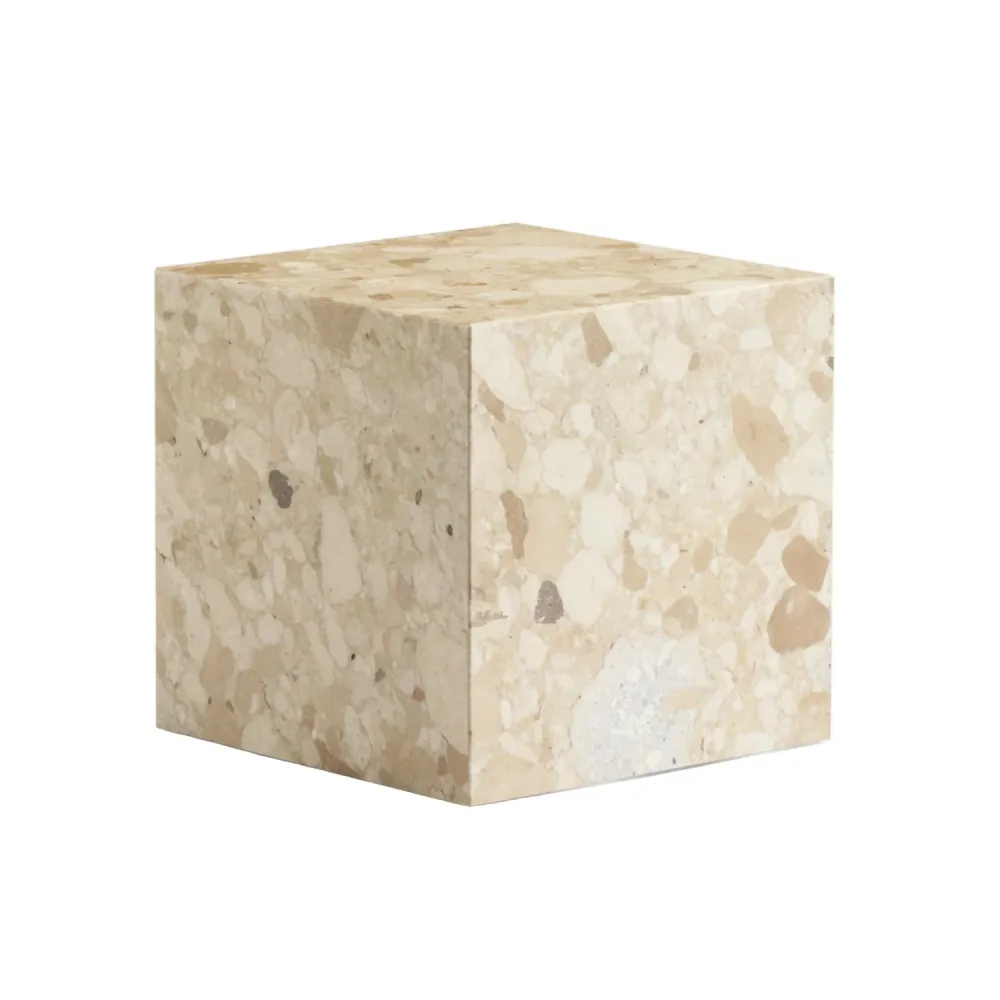 Beistelltisch PLINTH CUBIC sandstein