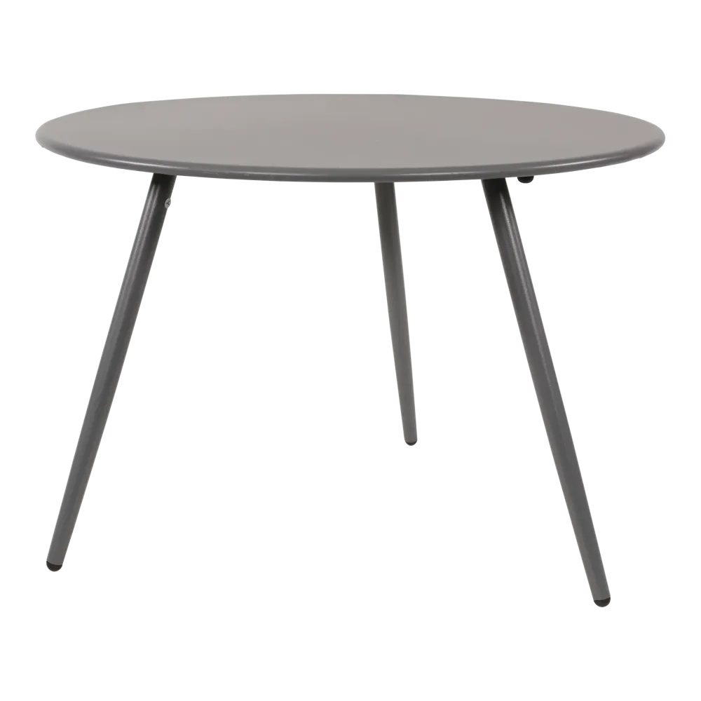 Beistelltisch Rafael Metall blaubeergrau Ø60x41cm
