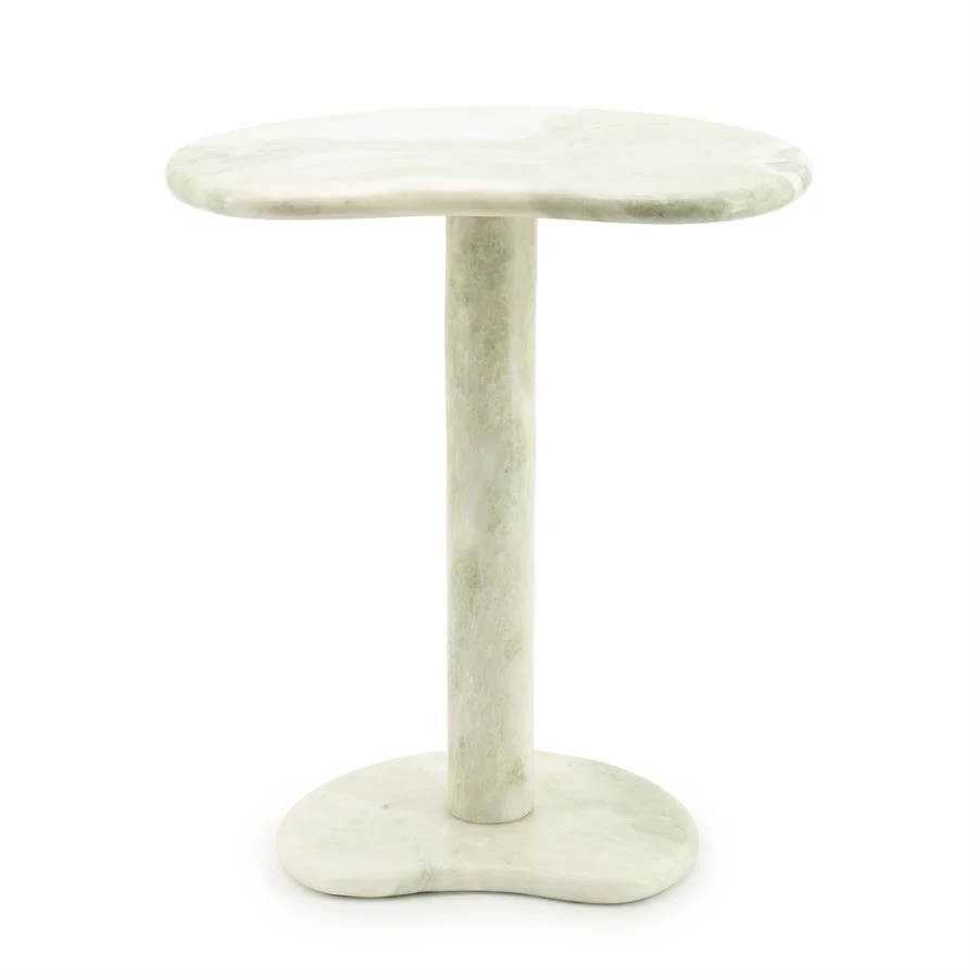 Beistelltisch ROSSO creme Marmor