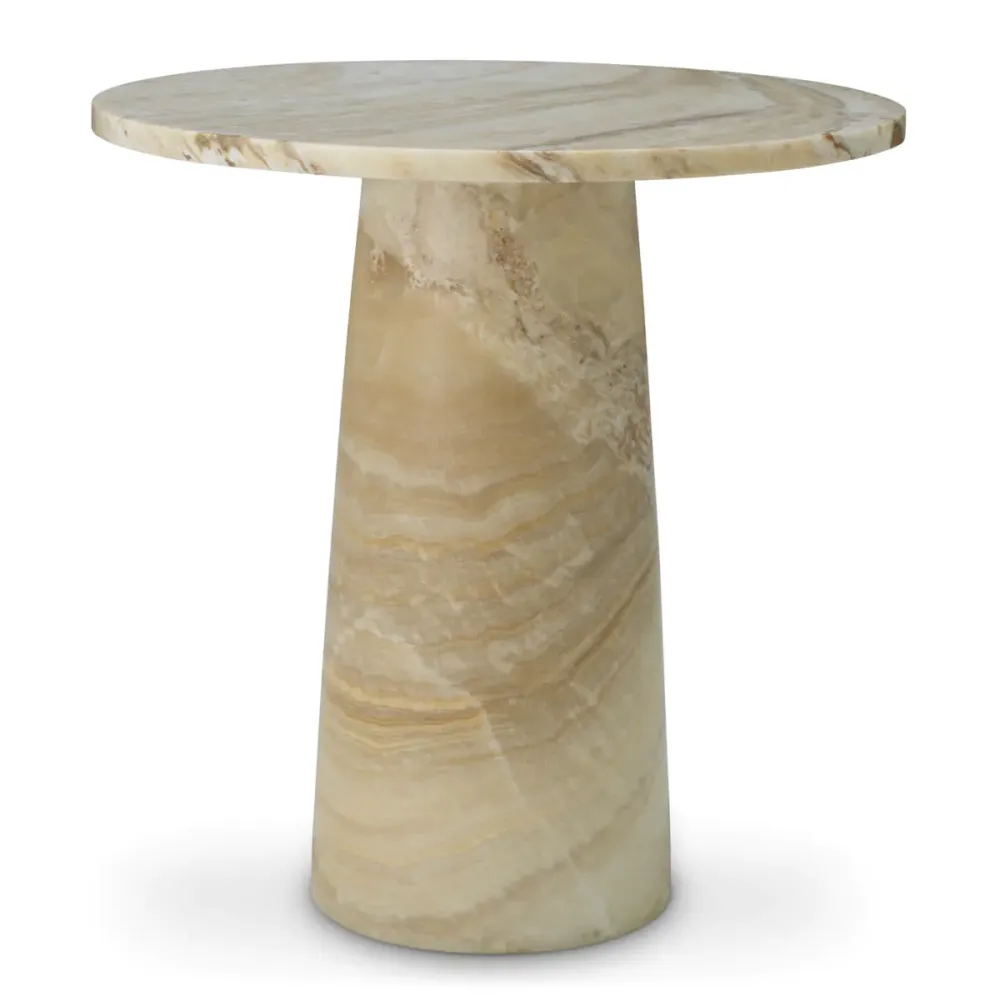 Beistelltisch TERRY beige Onyx