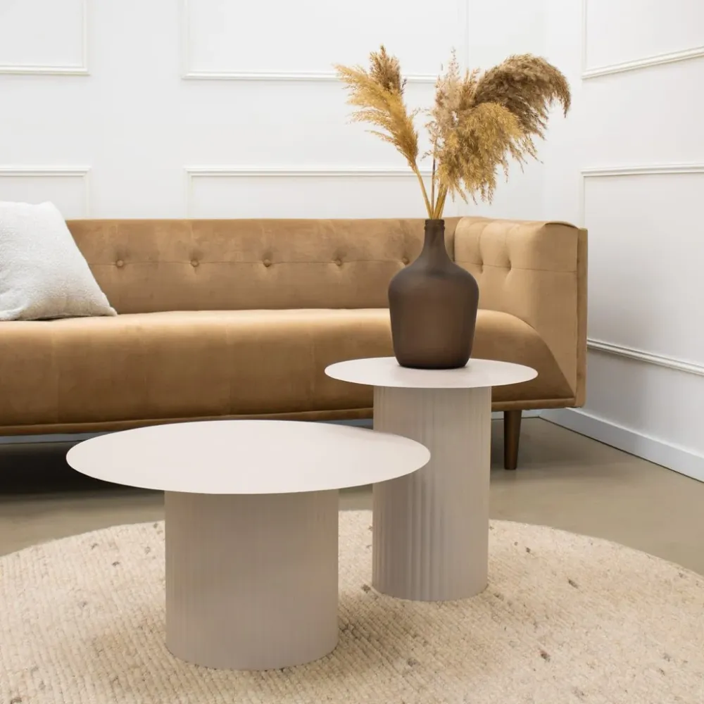 Beistelltisch Tilo - M - Beige