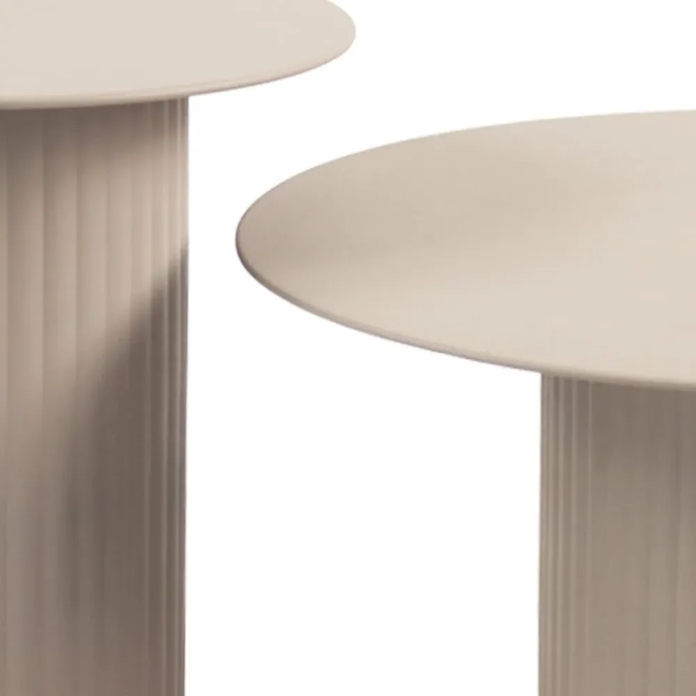 Beistelltisch Tilo - M - Beige