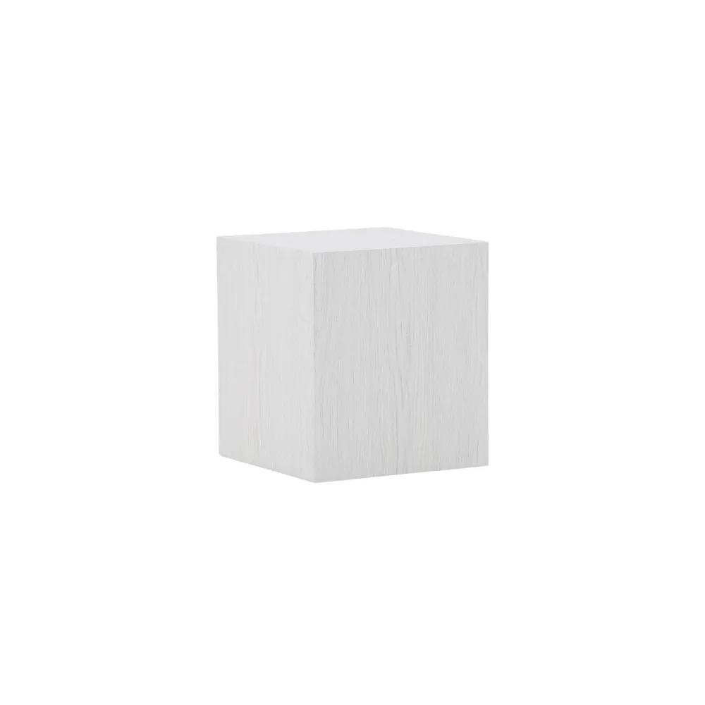 Beistelltisch York 40*40cm - Cremeweiß