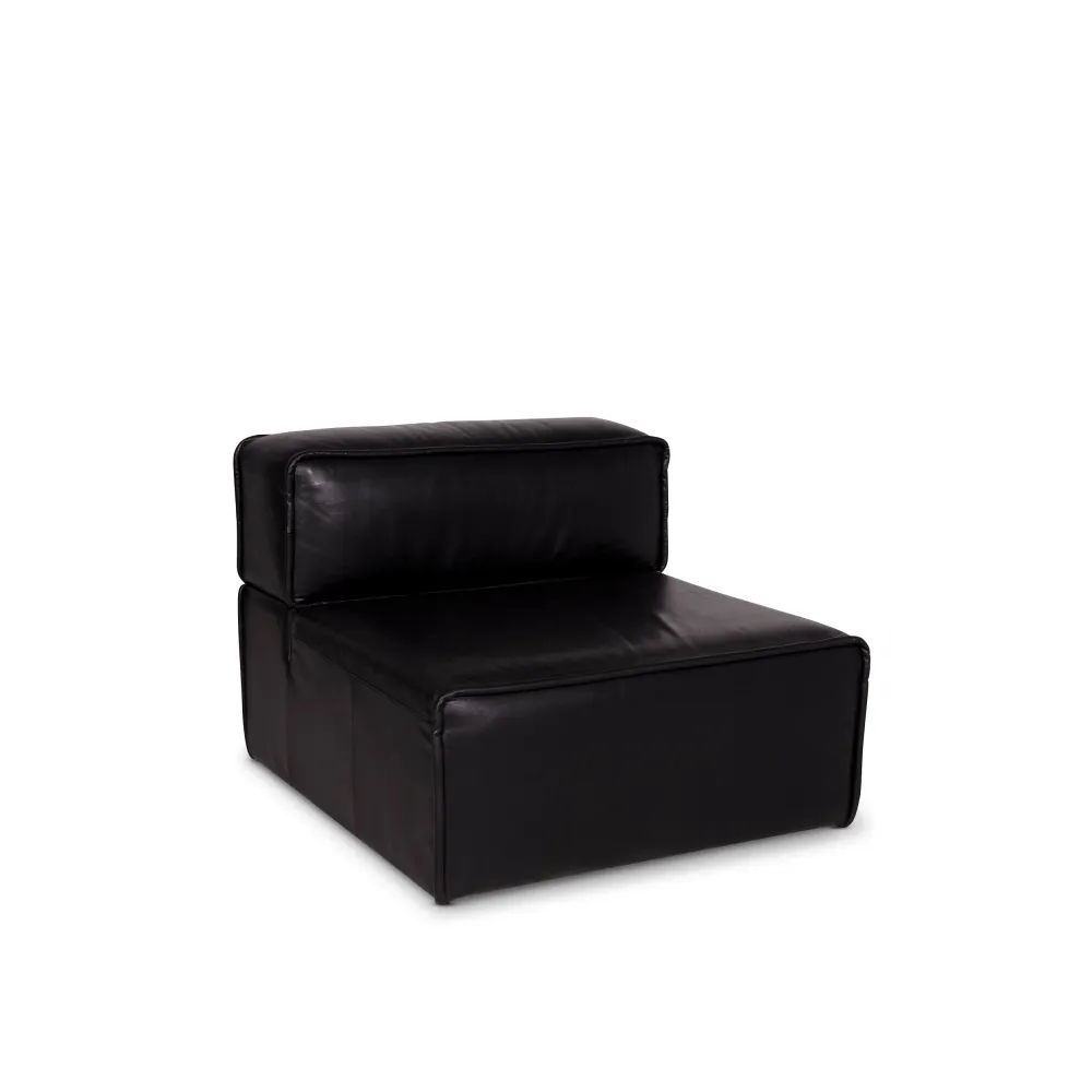 BoConcept Carmo Leder Leder Sessel Schwarz #9950