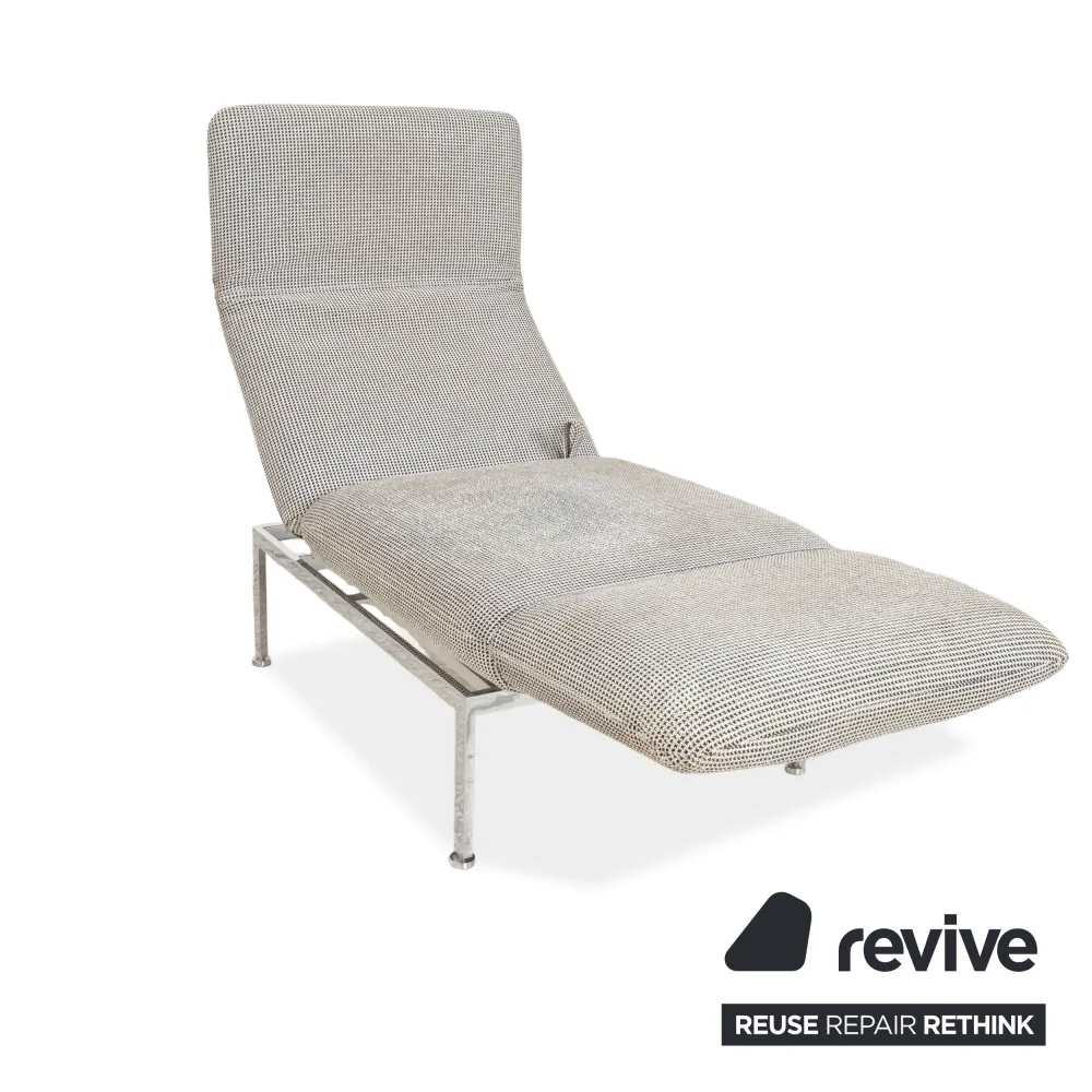 Brühl roro Stoff Sessel Creme Grau Beige manuelle Funktion