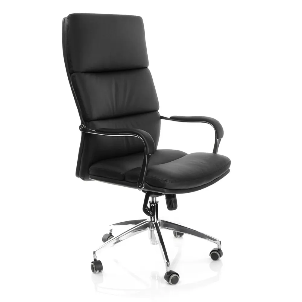B-Ware Hjh Office Bürostuhl Chefsessel Drehstuhl Sessel Stuhl Pc Kunstleder Schwarz