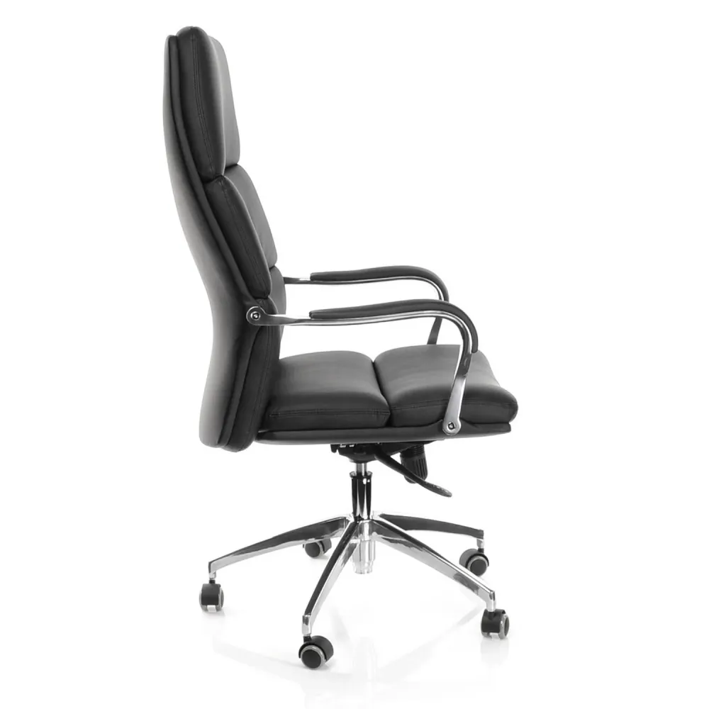 B-Ware Hjh Office Bürostuhl Chefsessel Drehstuhl Sessel Stuhl Pc Kunstleder Schwarz