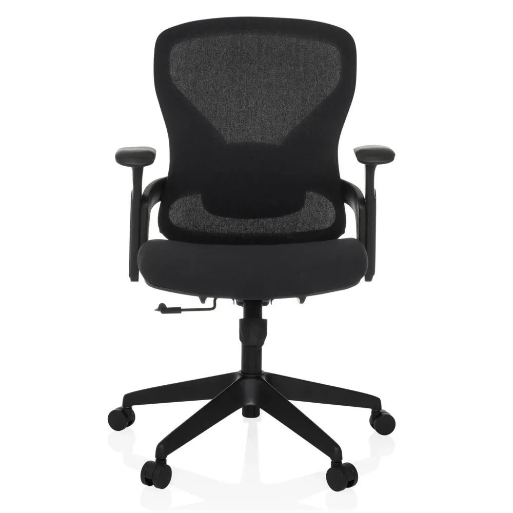 B-Ware Hjh Office Bürostuhl Drehstuhl Nowum Stoff Schwarz Stuhl Möbel Sessel Büromö532