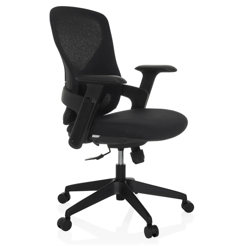 B-Ware Hjh Office Bürostuhl Drehstuhl Nowum Stoff Schwarz Stuhl Möbel Sessel Büromö532