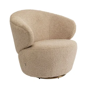 Carella Rotary Sessel beige Lamm