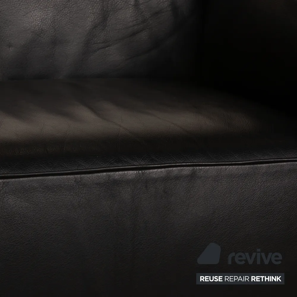 Cassina Le Corbusier LC3 Leder Sessel Schwarz