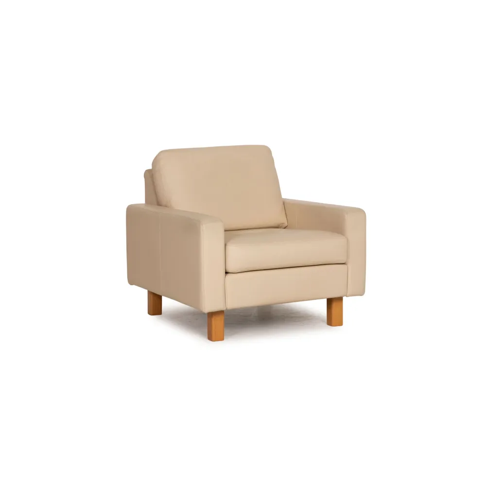 Cor Conseta Leder Sessel Beige
