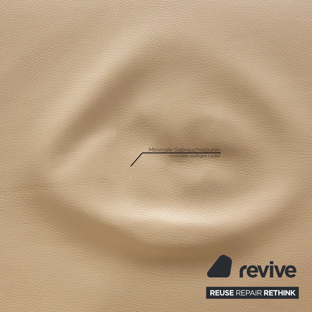 Cor Conseta Leder Sessel Beige