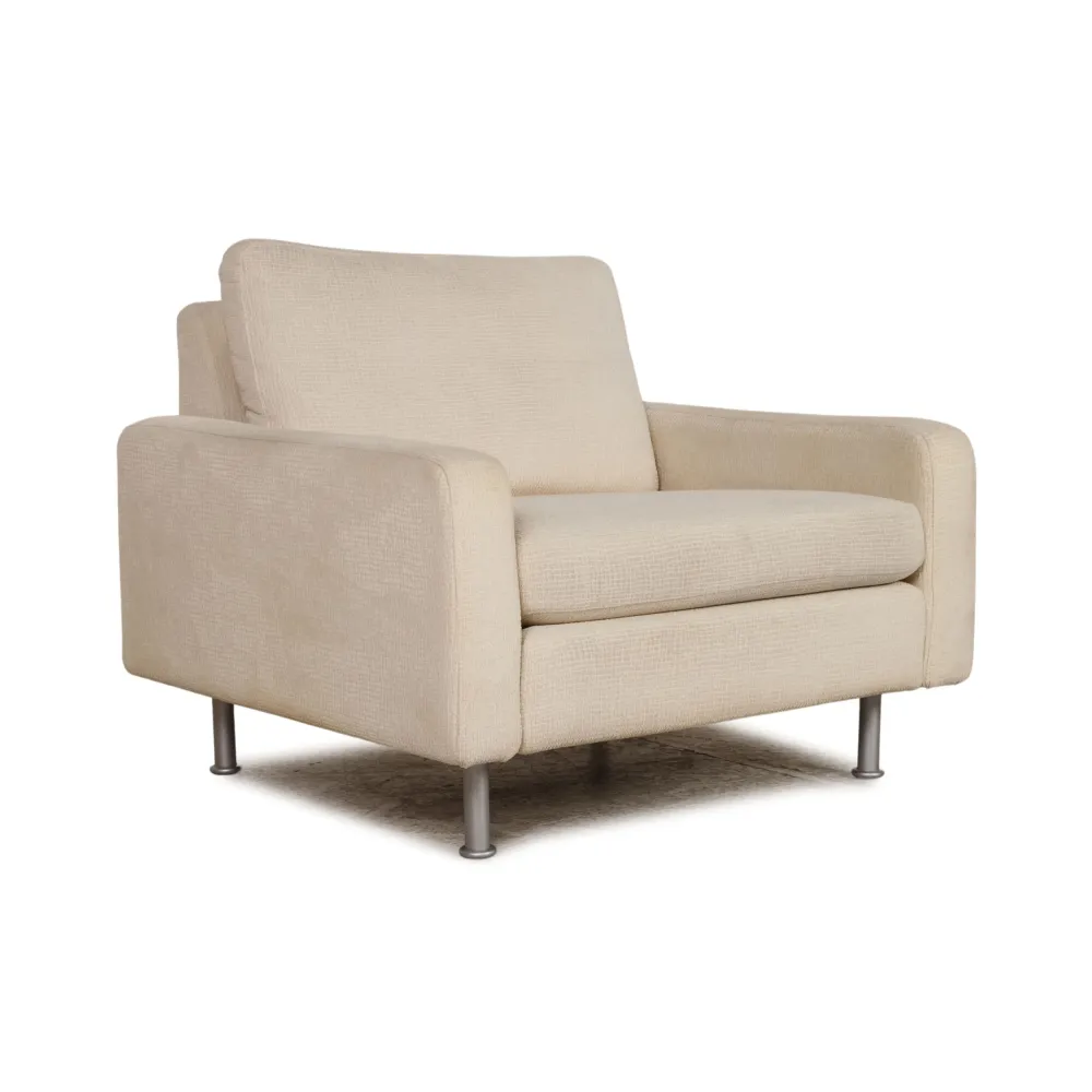 Cor Conseta Stoff Sessel Creme